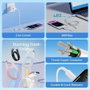 Vention Cable USB 2.0 Lightning Macho a USB Macho 480Mbps 1m Negro LAMBF